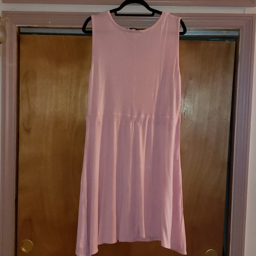 Pale pink sleeveless dress - Picture 5 of 8